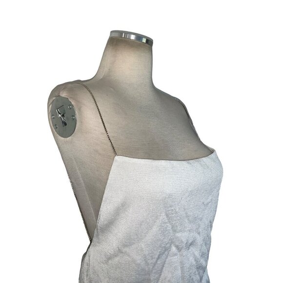 GAUGE81 Hira Mini Backless Dress in Ivory Small New Crystal Straps - Picture 6 of 15